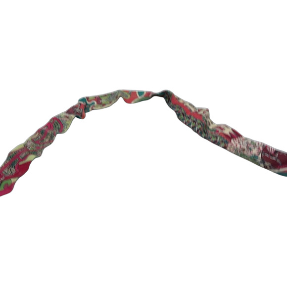 Hermès Handbags - Hermès Les Nouveaux Amoureux de Paris Red Silk Twill Scarf